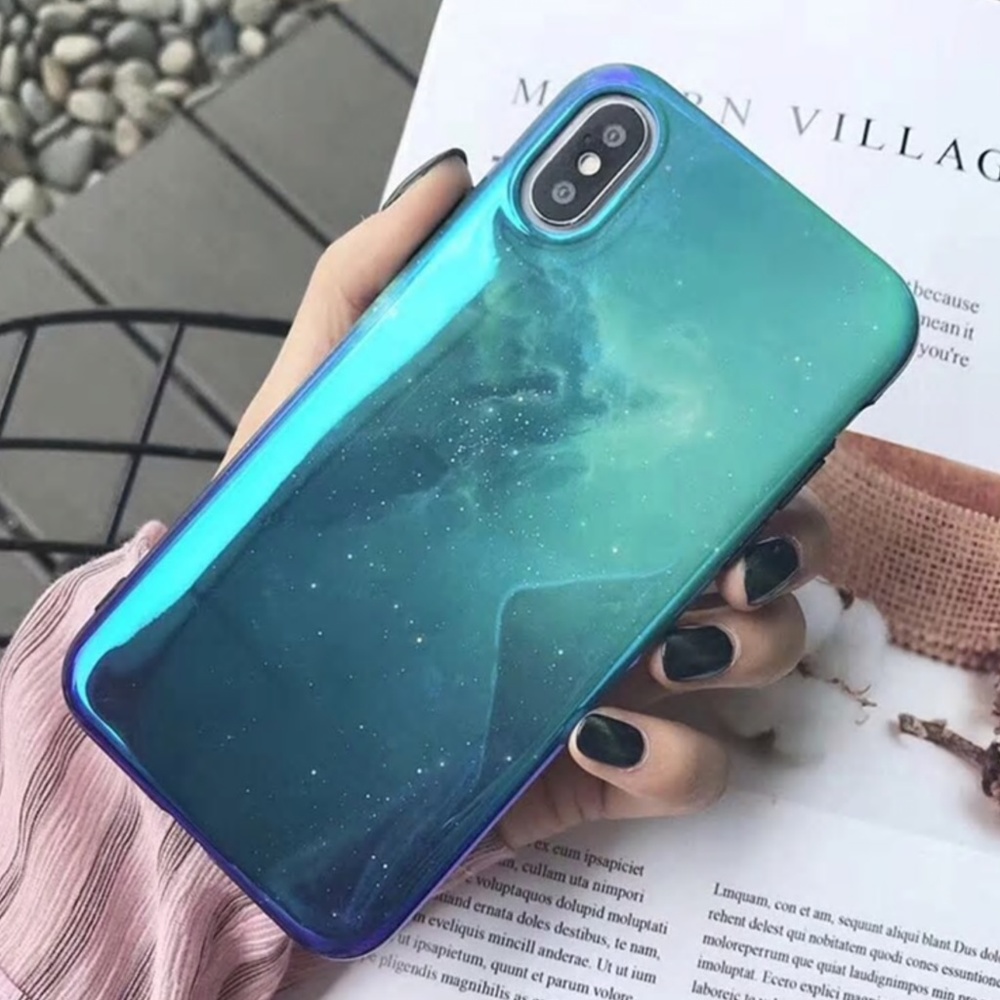 ⚠️Clearance iPhone XS/X Gradient Glossy Sky Case - Picture 3 of 8